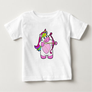 Einhorn als Bogenschütze mit Bow und Pfeil Baby T-shirt