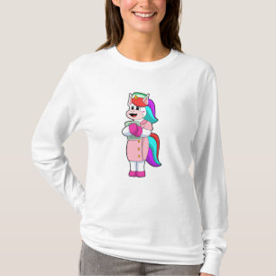 Einhorn als Krankenschwester T-Shirt