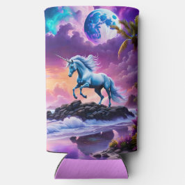 Einhorn am Fantasy Tropical Beach Selters Dosenkühler