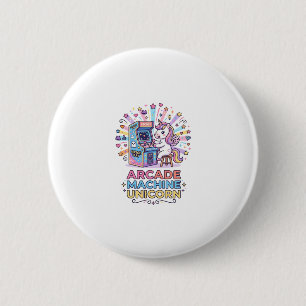 Einhorn-Arcade-Maschine Einhorn-Druck bereit POD-K Button
