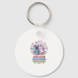 Einhorn-Arcade-Maschine Einhorn-Druckfertige POD-K Schlüsselanhänger