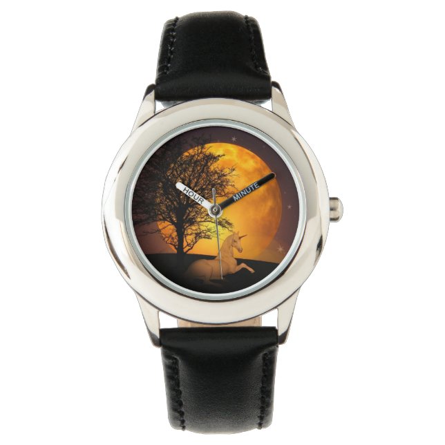 Einhorn Armbanduhr (Vorderseite)