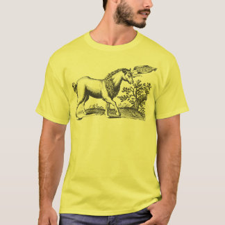 Einhorn auf dem Pfeiler T-Shirt