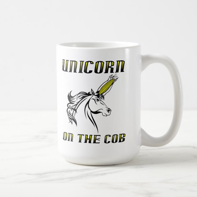 Einhorn auf der Cob-Tasse Kaffeetasse (Rechts)