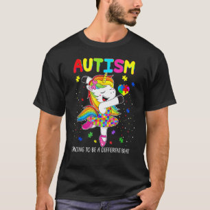 Einhorn Autismus Tanzen Um Anders Zu Sein T-Shirt