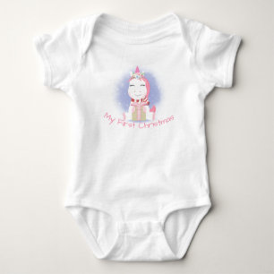 Einhorn Baby Strampler
