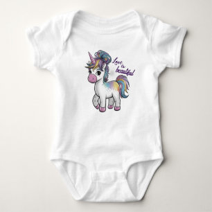 Einhorn-Baby-Strampler Baby Strampler