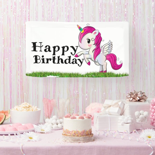 Einhorn Banner (Party)