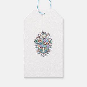 Einhorn Baseball Horn Power Kawaii Vektor Design_1 Geschenkanhänger