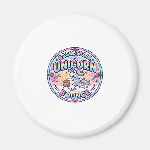 Einhorn Basketball Einhorn Bounce Lustiges Shirt G Magnet
