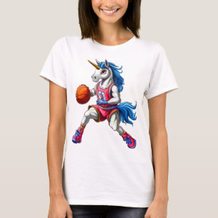 Einhorn Basketball T-Shirt