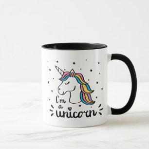 Einhorn   bin ich ein Einhorn Tasse
