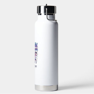 Einhorn Bleib Wild Bleib Magisch Werbe Typografie Trinkflasche