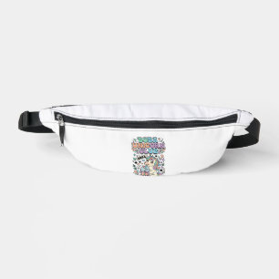 Einhorn Boba Einhorn Club Kawaii Schriftzug Design Bauchtasche