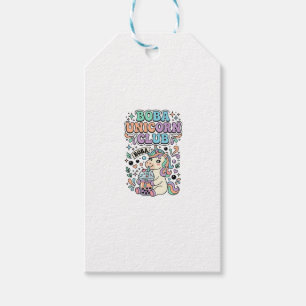 Einhorn Boba Einhorn Club Kawaii Schriftzug Design Geschenkanhänger