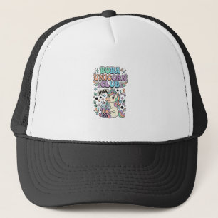 Einhorn Boba Einhorn Club Kawaii Schriftzug Design Truckerkappe