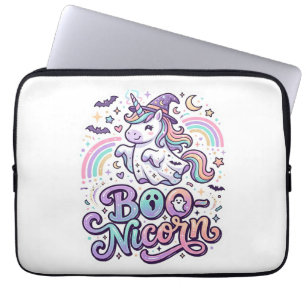 Einhorn Boo-Einhorn Premium Vektor Vektordesign_1 Laptopschutzhülle