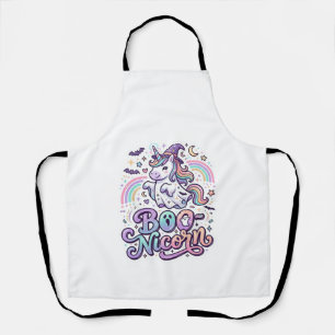 Einhorn Boo-Einhorn Premium Vektor Vektordesign_1 Schürze