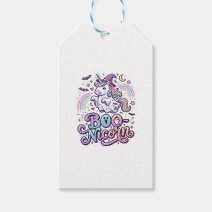Einhorn Boo-horn Premium Vektor Vektordesign_1 Geschenkanhänger