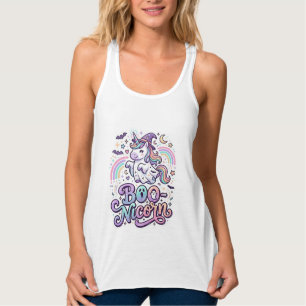 Einhorn Boo-nicorn Premium Vektor Vektordesign_1 Tank Top