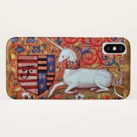 EINHORN Braunes Pergament-Monogramm