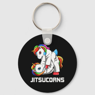 Einhorn Brazilian Jiu Jitsu und Judo 1 Schlüsselanhänger