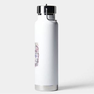 Einhorn Buchliebhaber Einhorn Spielerei Süßes Gesc Trinkflasche