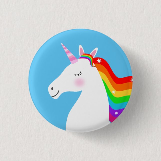 Einhorn Button (Vorderseite)
