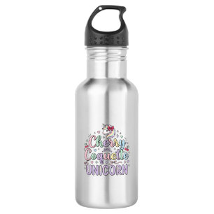 Einhorn Cherry Coquette Einhorn Original Zazzle De Edelstahlflasche