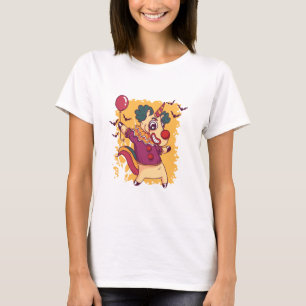 Einhorn-Clown T-Shirt