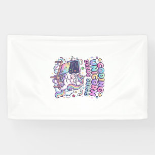 Einhorn Coding Einhorn Debug Squad Charmanter Mark Banner