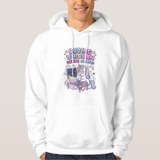 Einhorn Coding Einhorn Debug Squad Charmanter Mark Hoodie