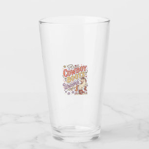 Einhorn-Cowboy-Stiefel Einhorn Whimsical Zazzle De Glas