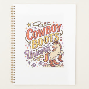 Einhorn-Cowboy-Stiefel Einhorn Whimsical Zazzle De Planer