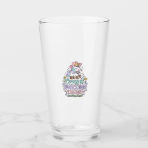 Einhorn Cowgirl Einhorn Energie Süß Pastell Produk Glas