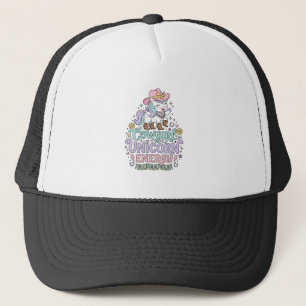Einhorn Cowgirl Einhorn Energie Süß Pastell Produk Truckerkappe