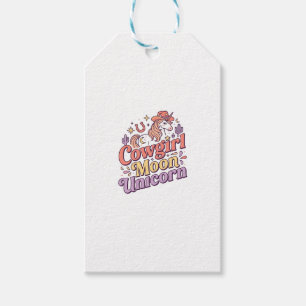 Einhorn Cowgirl Mond Einhorn Whimsical Merch Desig Geschenkanhänger