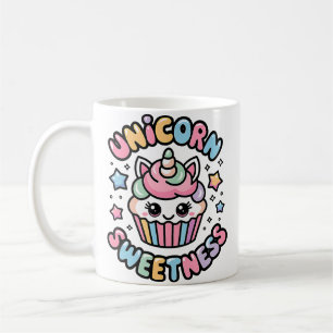 Einhorn-Cupcake-Süße Magische Leckerlien Liebhaber Kaffeetasse