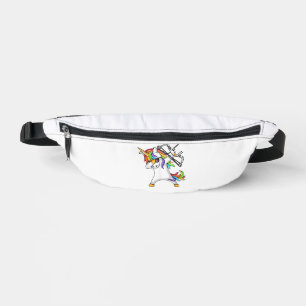Einhorn dabbing Bogenschießen Lustiges Shirt Bauchtasche