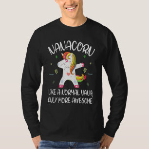 Einhorn Dabbing Nanacorn wie normaler Nana nur meh T-Shirt