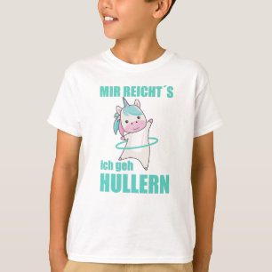 Einhorn Das Hullern Sport Rosa Einhorn Funny T-Shirt