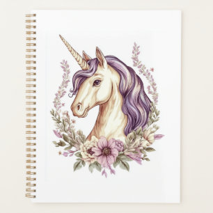 Einhorn der blumigen Fantasie (1) Planer