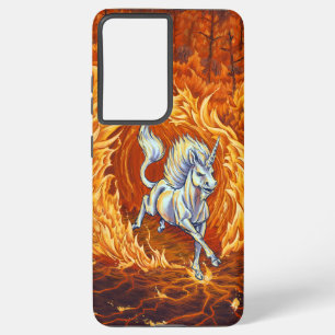 Einhorn der Feuerwerkskunst Kunst Samsung Galaxy Hülle