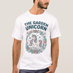 Einhorn Der Garten Einhorn Trendy T-Shirt Design_1