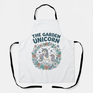 Einhorn Der Garten Einhorn Trendy T-Shirt Design_1 Schürze