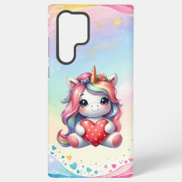 Einhorn der Liebe Herzliches Magie Samsung Case Galaxy Hülle
