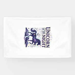 Einhorn der Nacht Grafikdesign Zazzle Design_ Banner