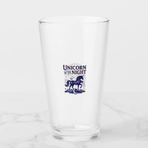 Einhorn der Nacht Grafikdesign Zazzle Design_ Glas