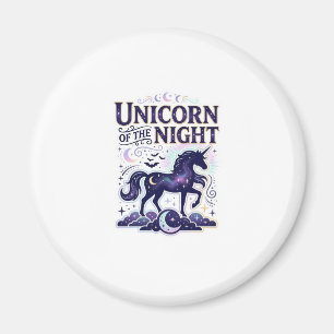 Einhorn der Nacht Grafikdesign Zazzle Design_ Magnet