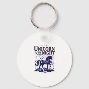 Einhorn der Nacht Grafikdesign Zazzle Design_ Schlüsselanhänger